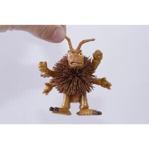 Koosh, Disney A Bug's Life, Brown, PVC Figure, 3", Figurine, Angry, Standing, Ca